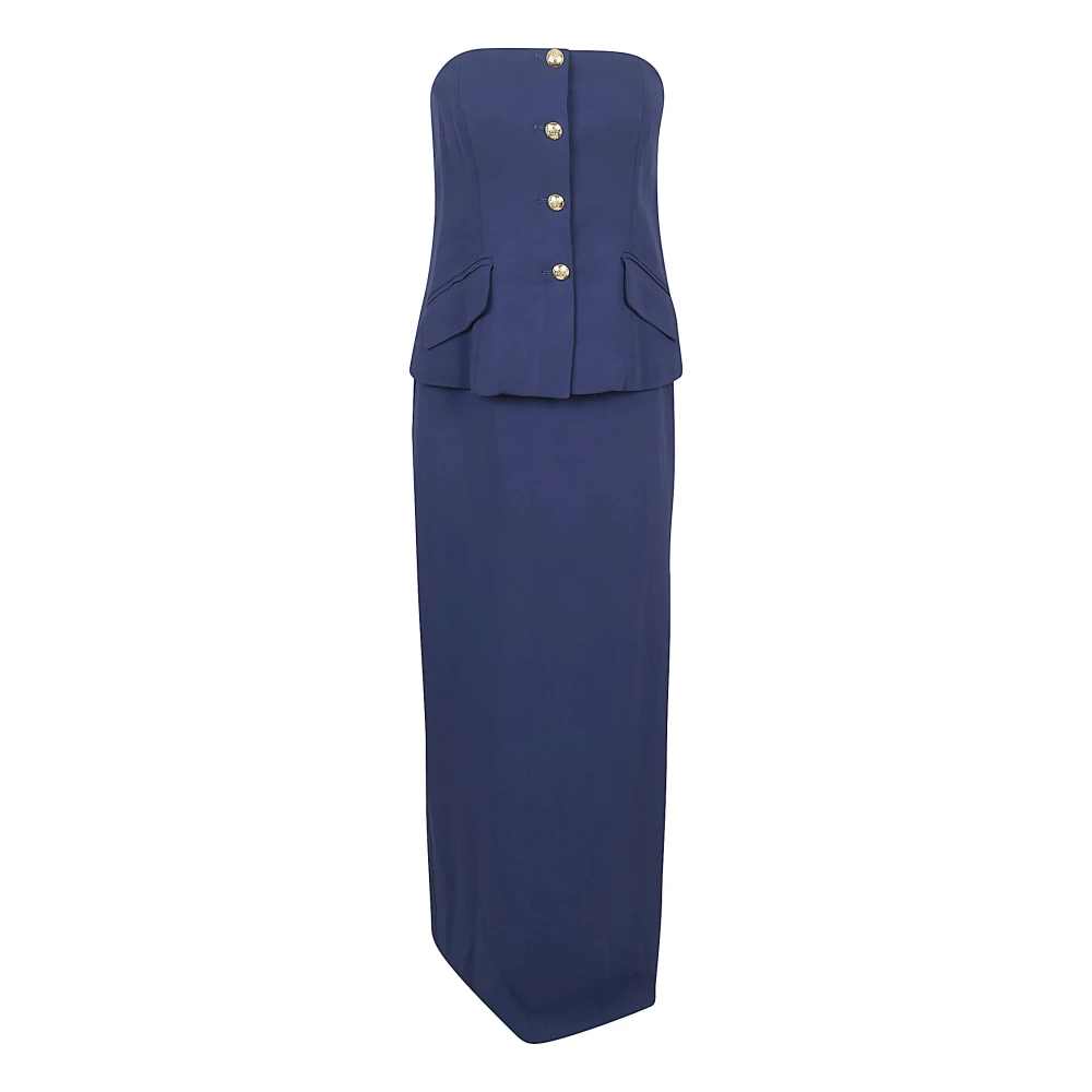 Ralph Lauren Donna Blu Lauren Dress