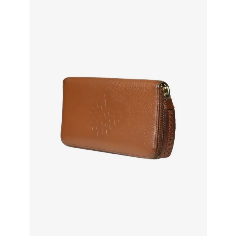 Mulberry Pre-owned Leather wallets Brown Dames