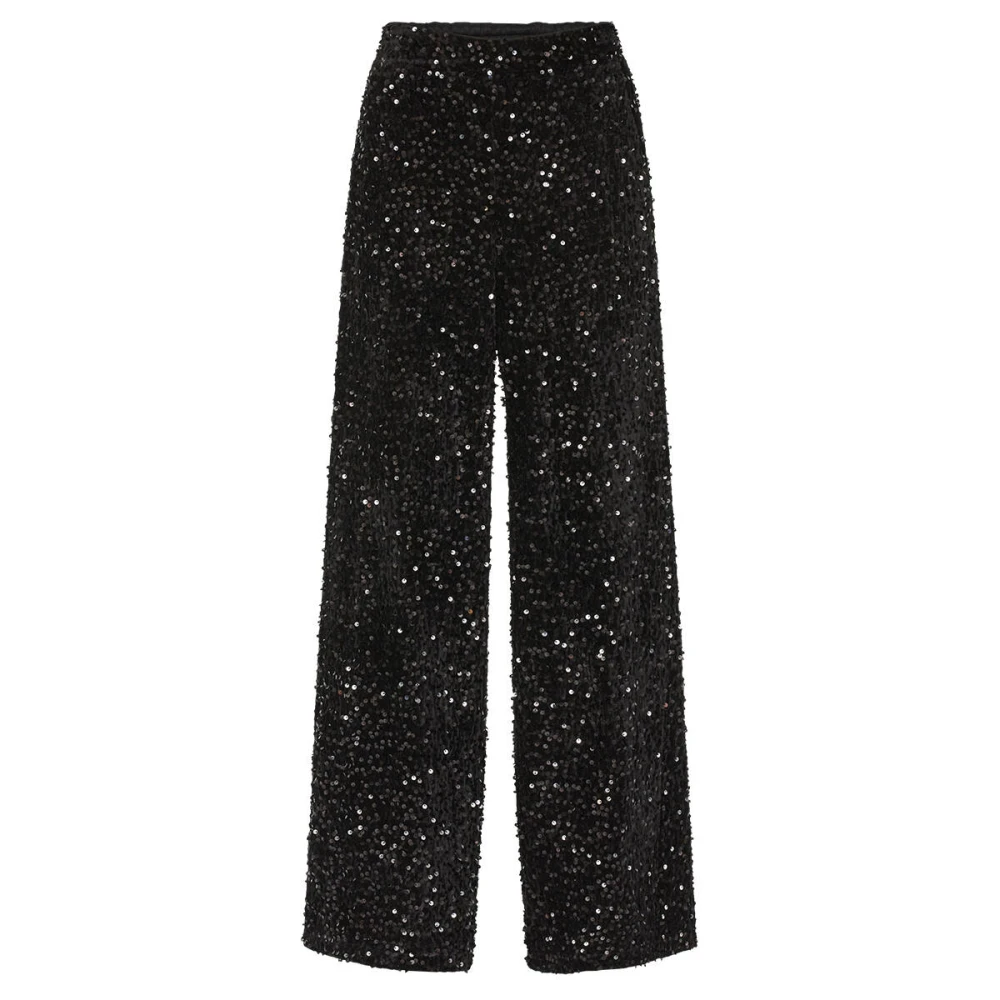 Sisters Point Stijlvolle Broek Nyla-Pa2 Black Dames