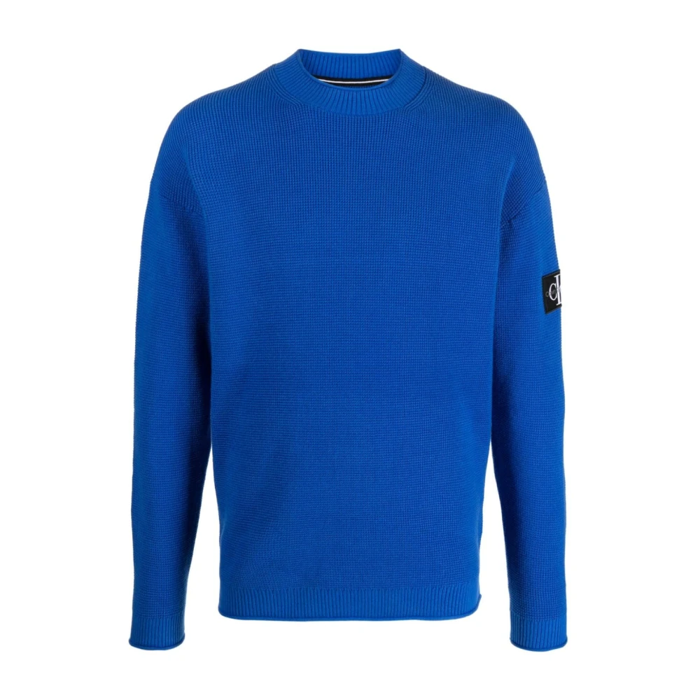 Calvin Klein Jeans Blauwe Sweaters voor Heren Blue Heren