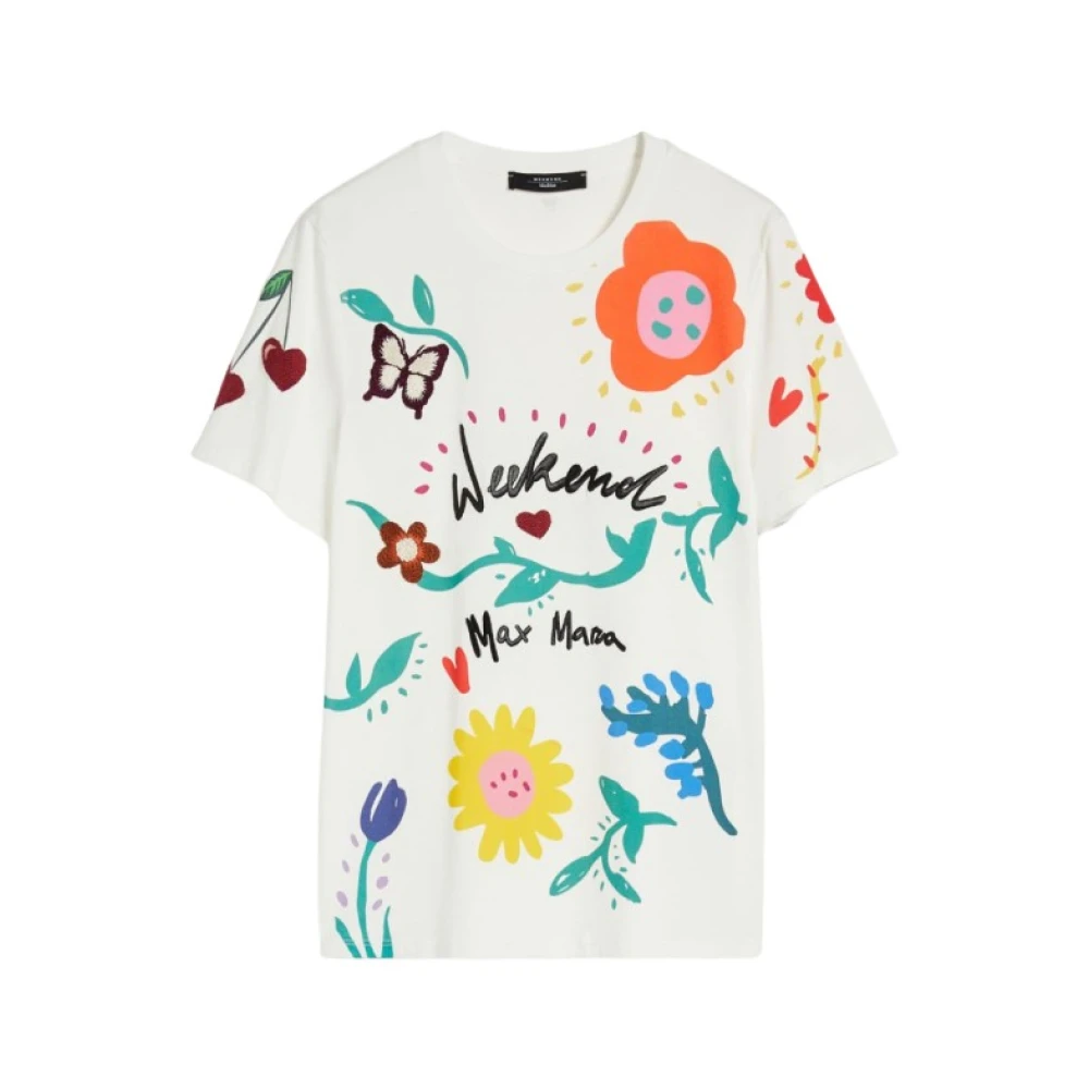 Max Mara Weekend Bedrukt T-shirt Multicolor Dames