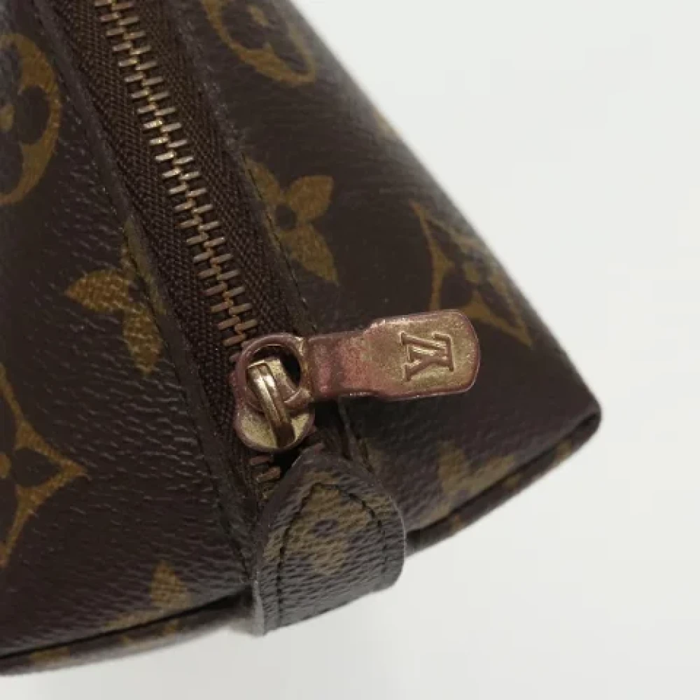 Louis Vuitton Vintage Pre-owned Canvas pouches Brown Dames