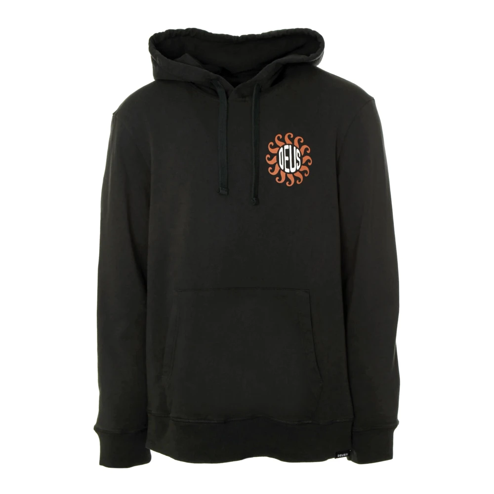 Deus Ex Machina Cosmo Hoodie met kangoeroezak Gray Heren