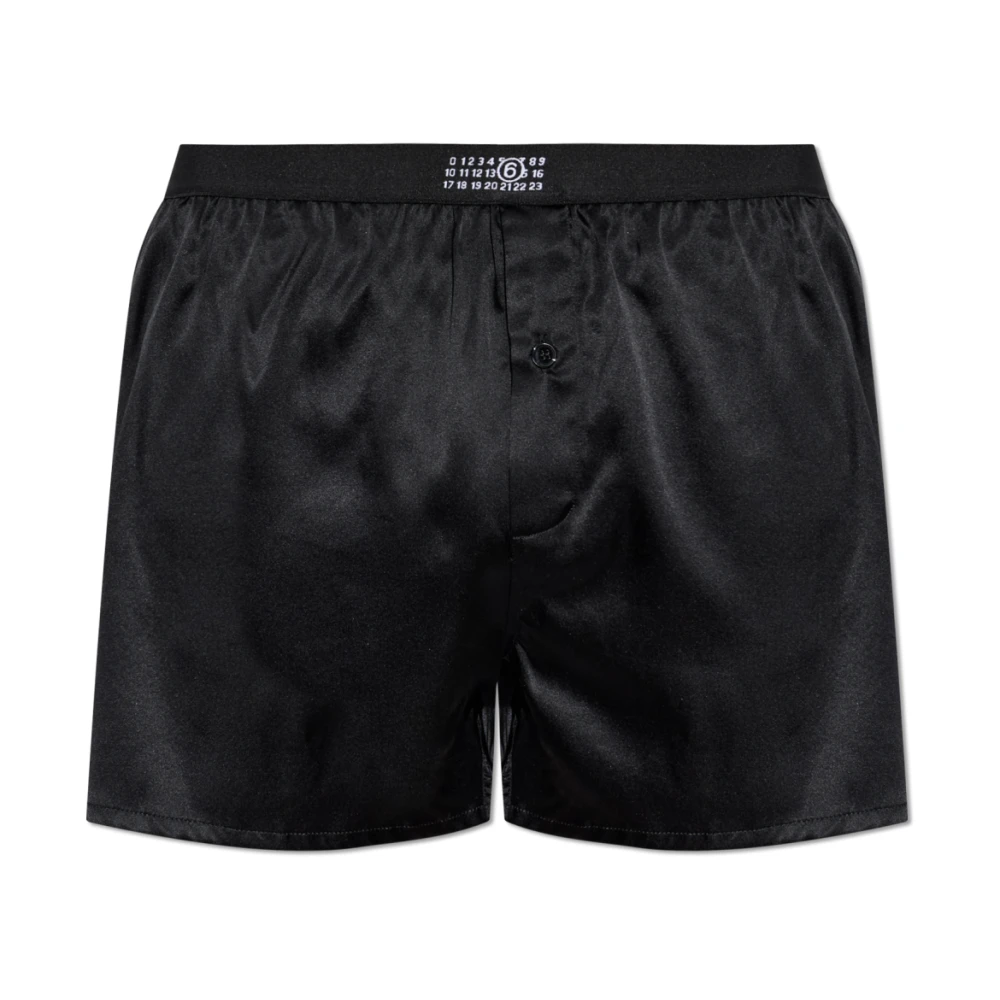 Mm6 Maison Margiela Uomo Nero Mutande, M, New,