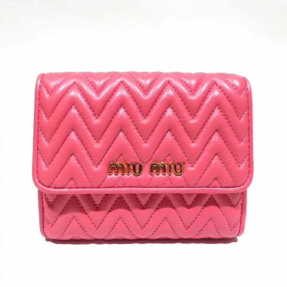 Pre-owned > Pre-owned Accessories > Pre-owned Wallets - - Miu Miu Pre-owned - Modalova