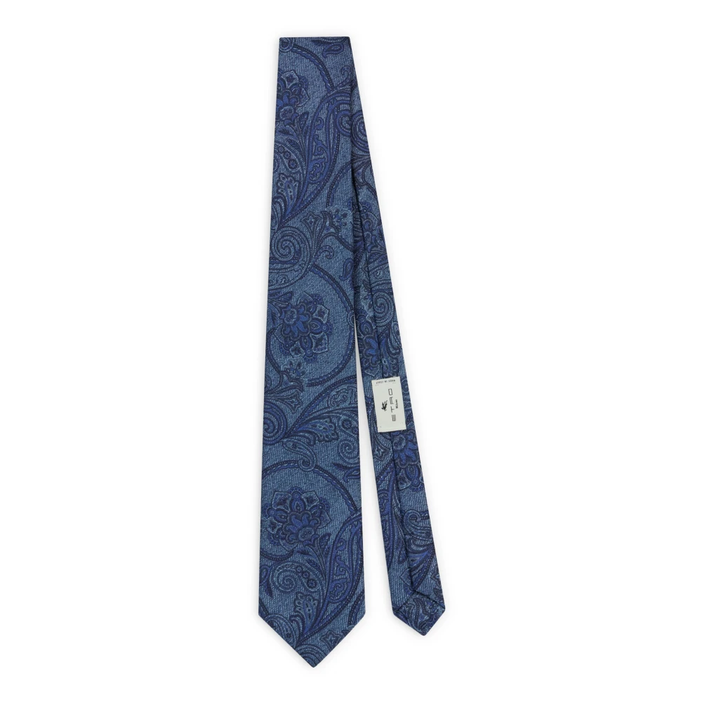 ETRO Stijlvolle TIE voor een trendy look Blue Heren