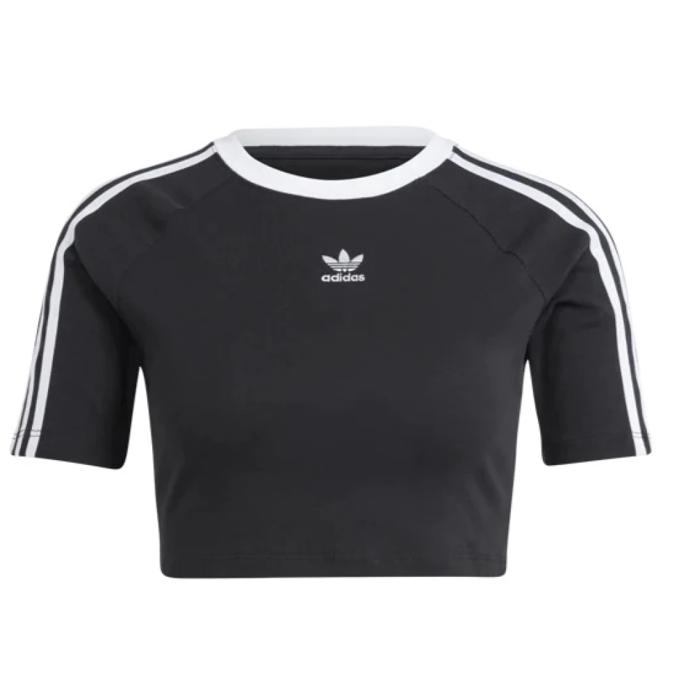 Adidas Originals 3-Stripes Baby T-Shirt Black- Dames Black