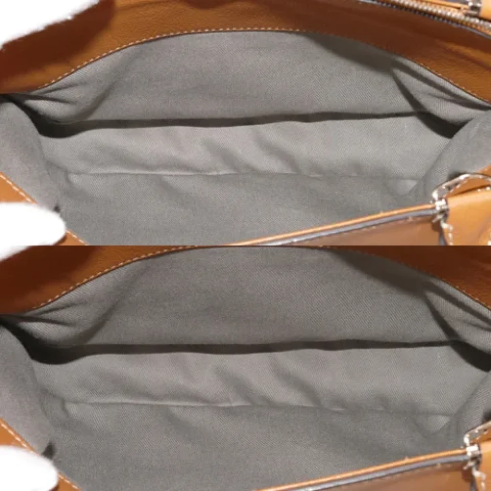 Cartier Vintage Pre-owned Fabric shoulder-bags Brown Dames