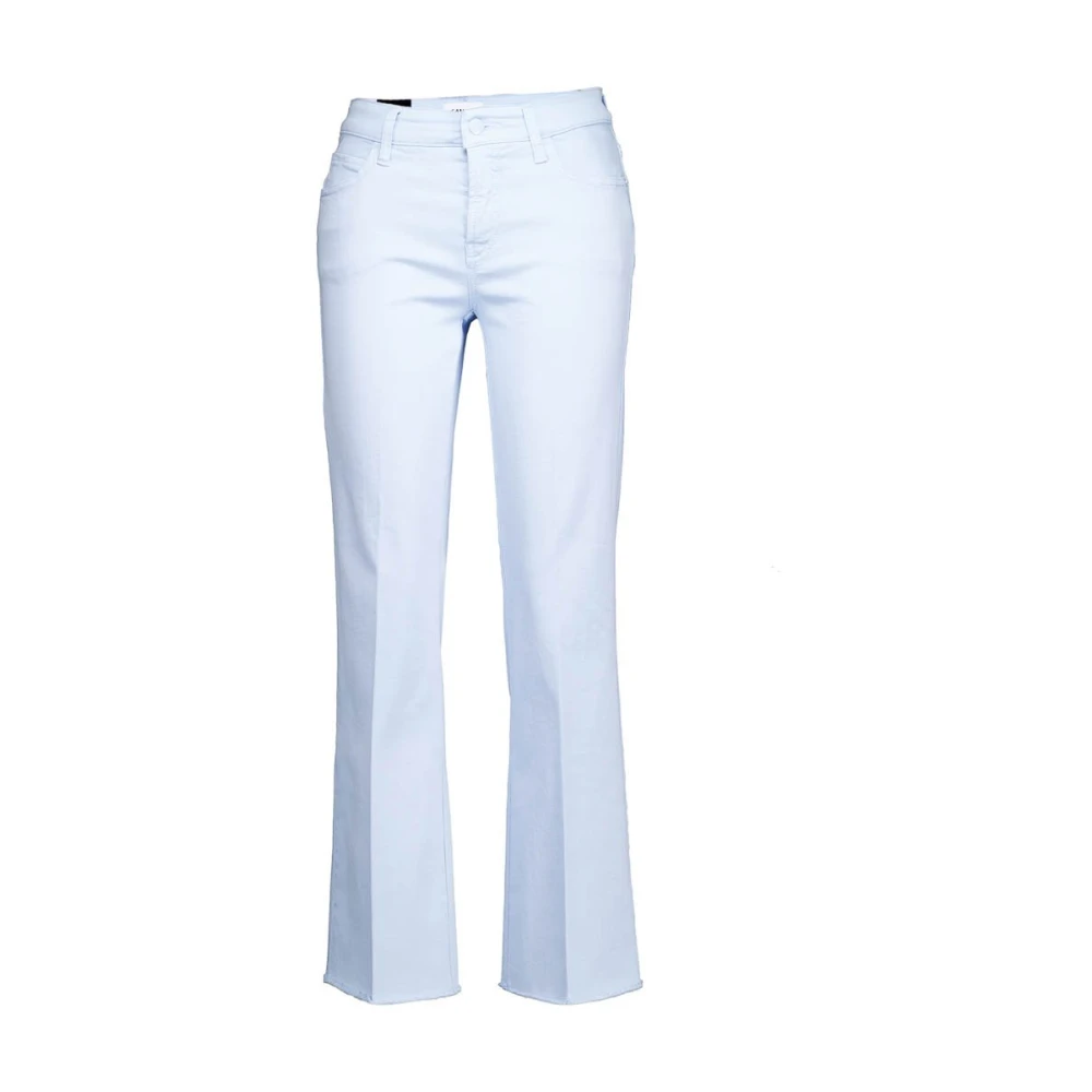 Stilige Francesca Straight Jeans - Lyseblå