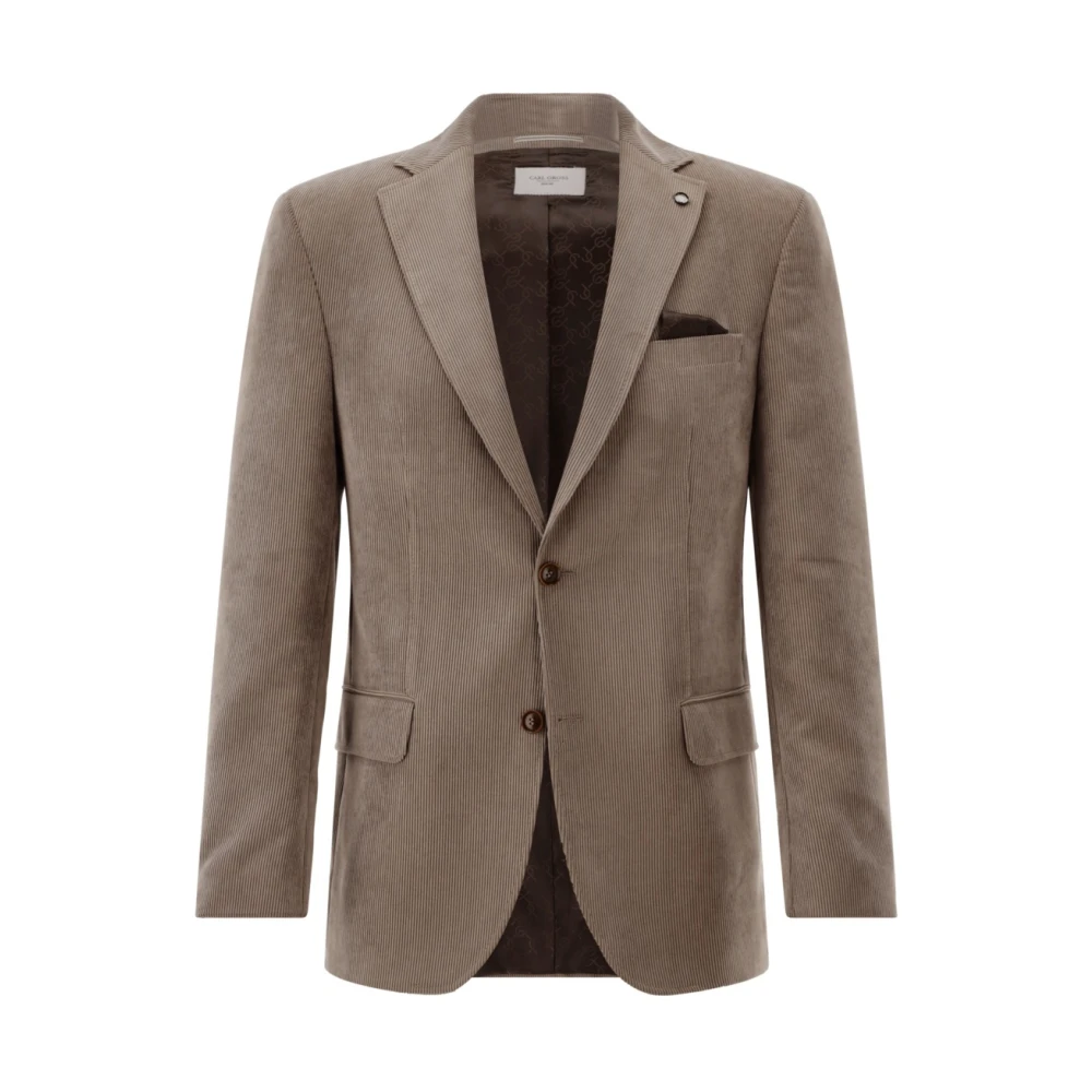 carl gross Theo SV Klassieke Blazer Beige Heren