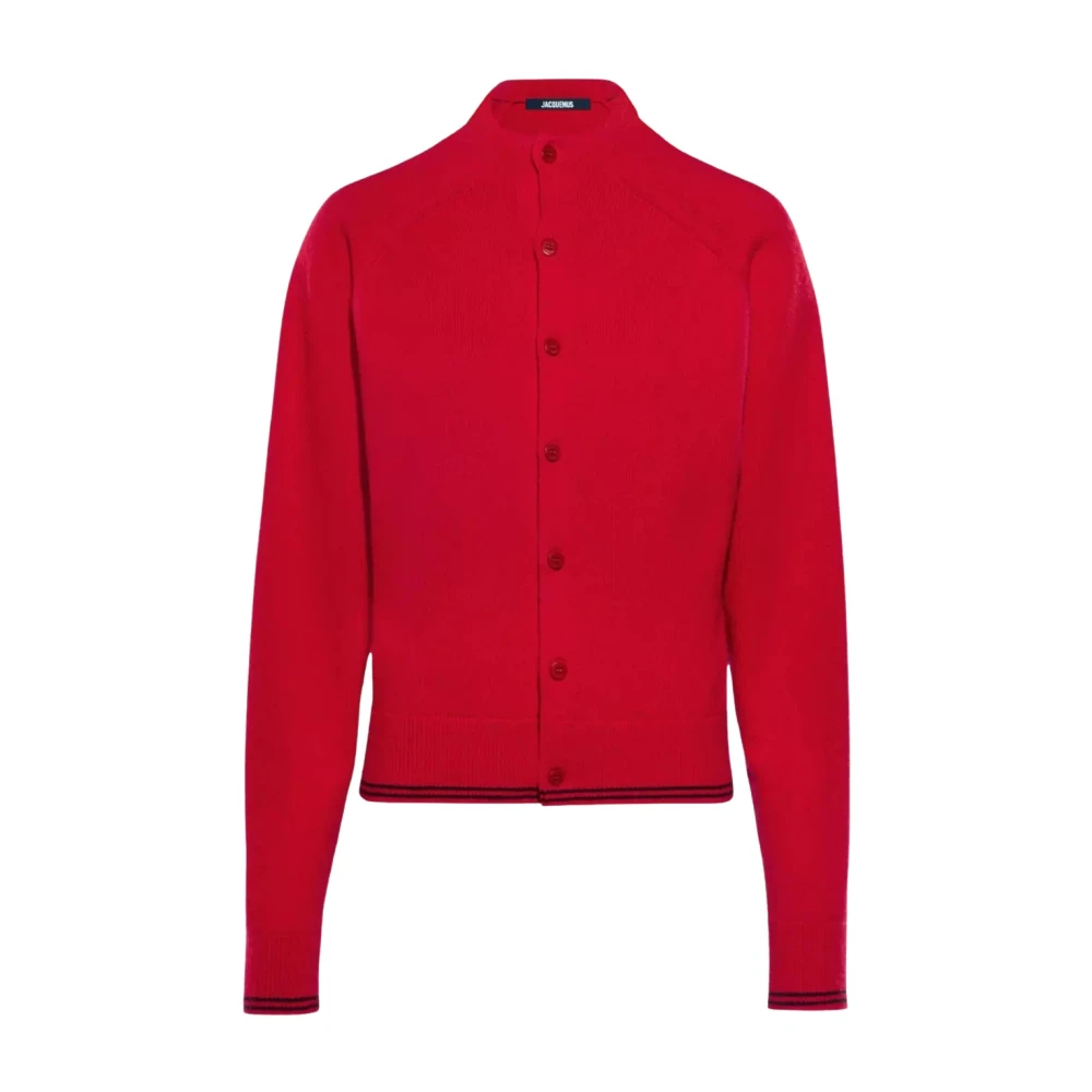 Jacquemus Red Cardigans, Female, Xs, Pitatto Cardigan