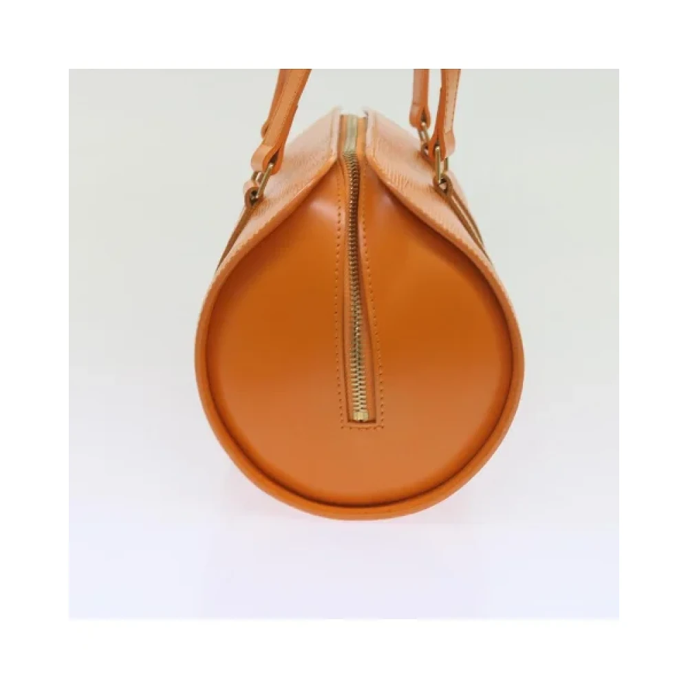 Louis Vuitton Vintage Pre-owned Leather handbags Orange Dames