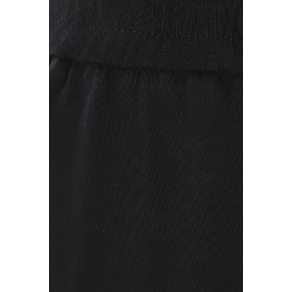 BRUNELLO CUCINELLI Zwarte katoenen stretch joggingbroek Black Dames