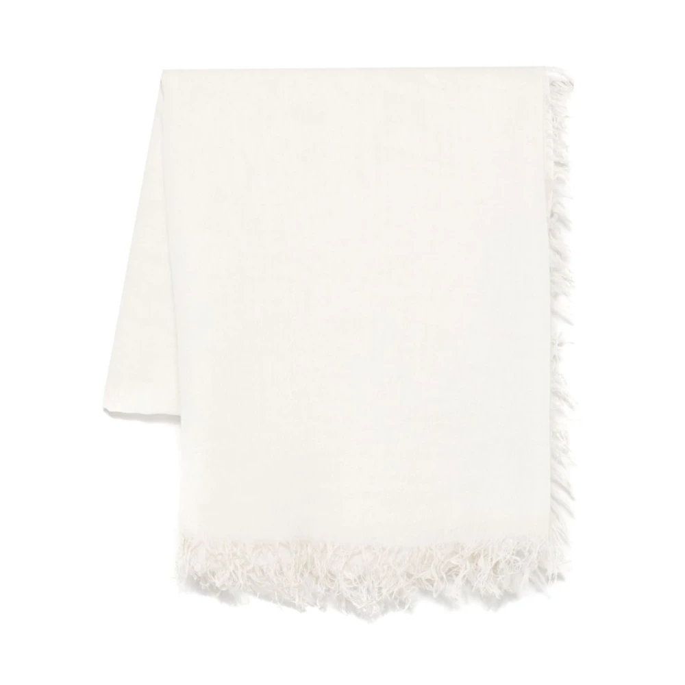 PESERICO Luxe Mix Sjaals Verhoog Stijl Beige Dames