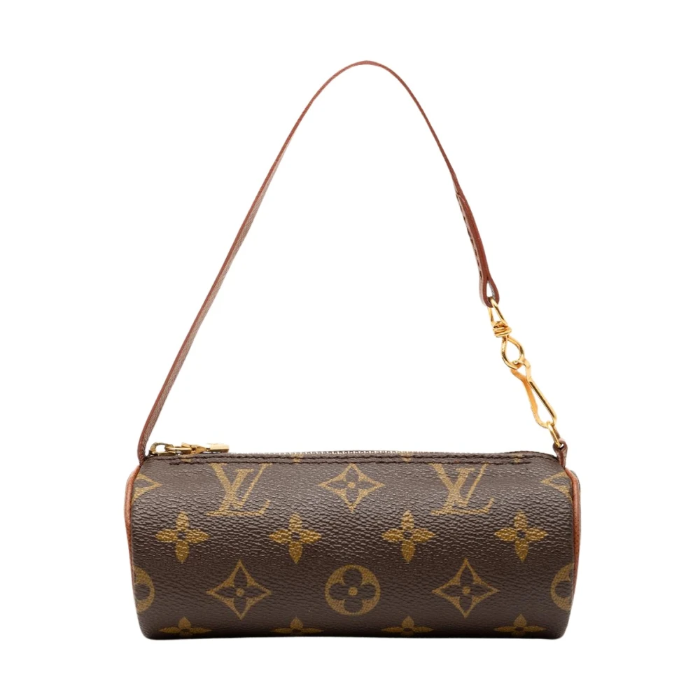 Louis Vuitton Vintage Women's Brown Pre-Owned Mini Cylindrical Bag