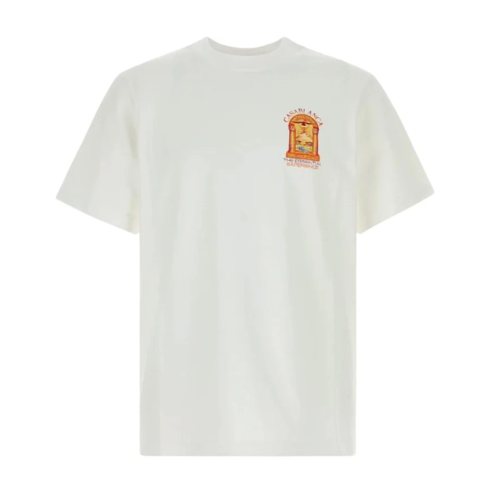 Casablanca T-Shirts And Polos - Male - T-Shirts - White - Xl - Tops