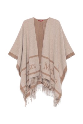 brown-jacquard-logo-fringed-edge-jacket