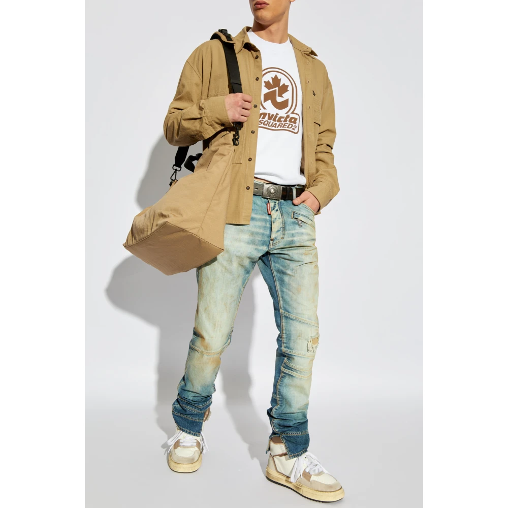 Dsquared2 Sweatshirt met print White Heren