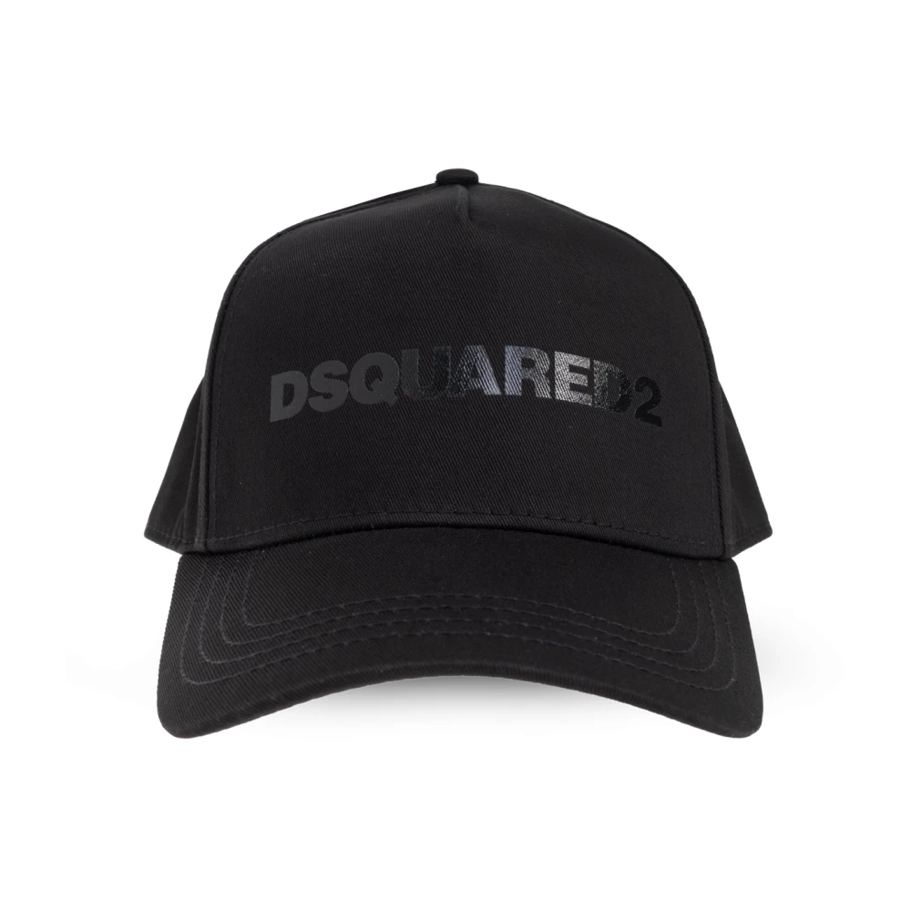 Dsquared2 Stijlvolle Baseballpet voor Mannen Black Heren
