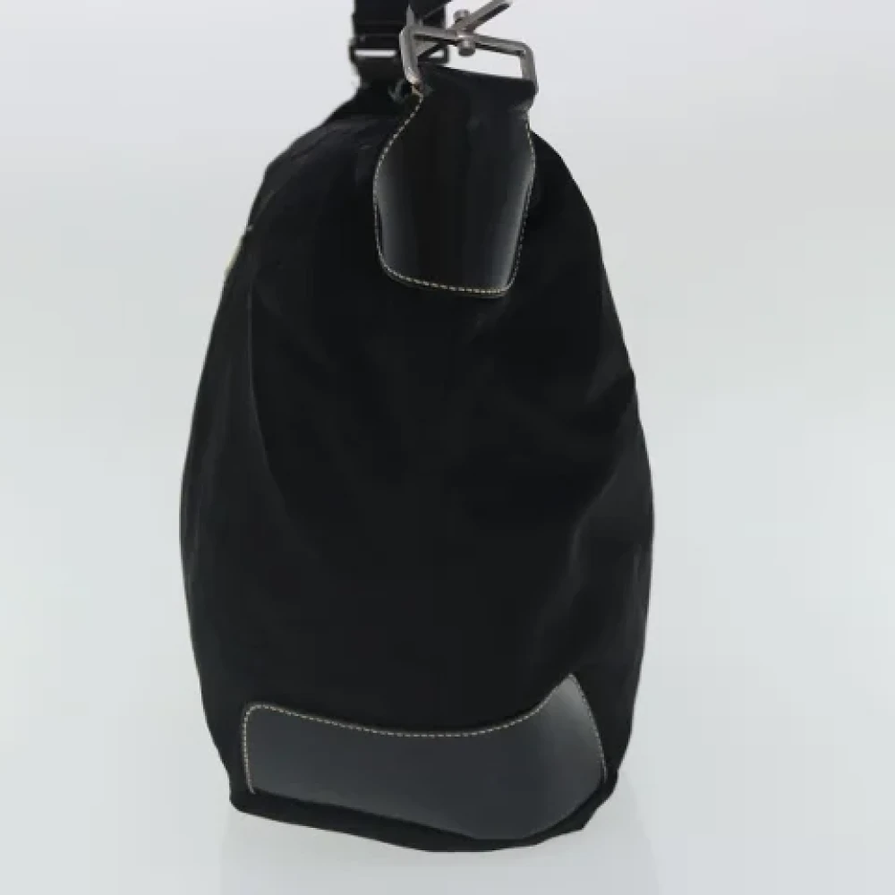 Prada Vintage Pre-owned Nylon prada-bags Black Dames