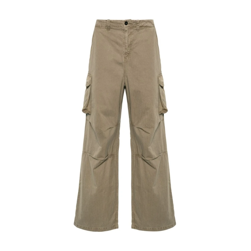 Our Legacy Wide Trousers Green Heren