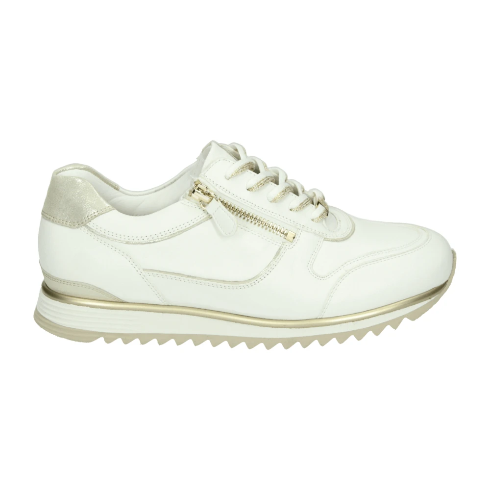 Hassia Sportieve lage damessneakers Dames Schoenen Wit
