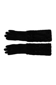 Svarta armbågslånga handskar - Hög kvalitet