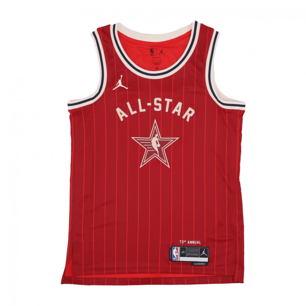 Jordan NBA All Star 2024 LeBron James Shirt Red Heren