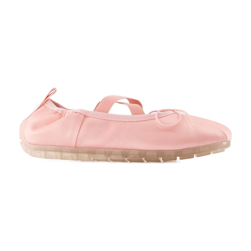 Simone Rocha Women's Pink Silk Ballerinas Satin Shoes - Ballerina Shoes - 5 Uk - Shoes