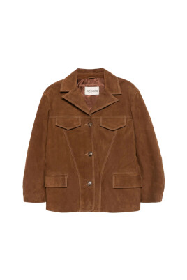 brown-button-outerwear-with-flap-pockets