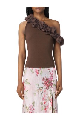 floral-applique-one-shoulder-knit-top