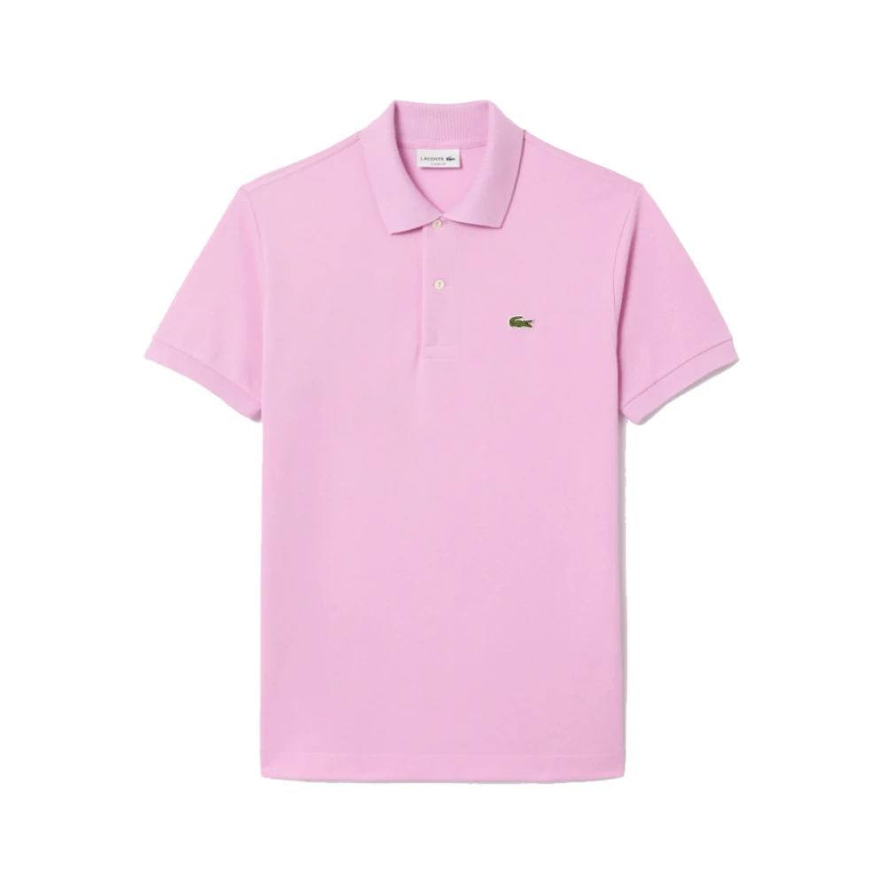Lacoste Roze Classic Fit Polo Shirt Pink Heren