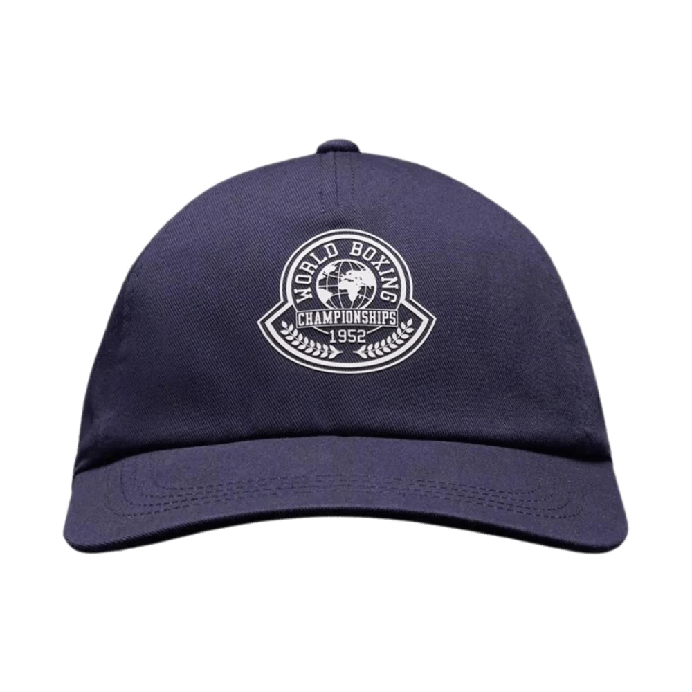 Moncler World Boxing Marine Baseballpet Blue Heren