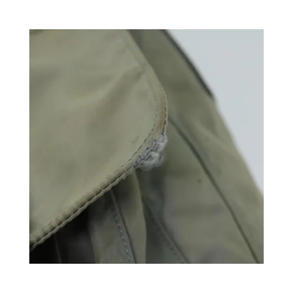 Prada Vintage Pre-owned Nylon prada-bags Gray Dames