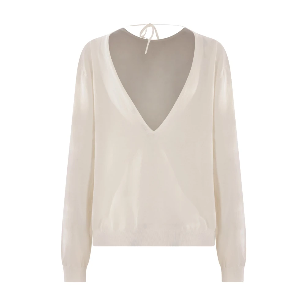 Knitwear > V-neck Knitwear - - Aspesi - Modalova