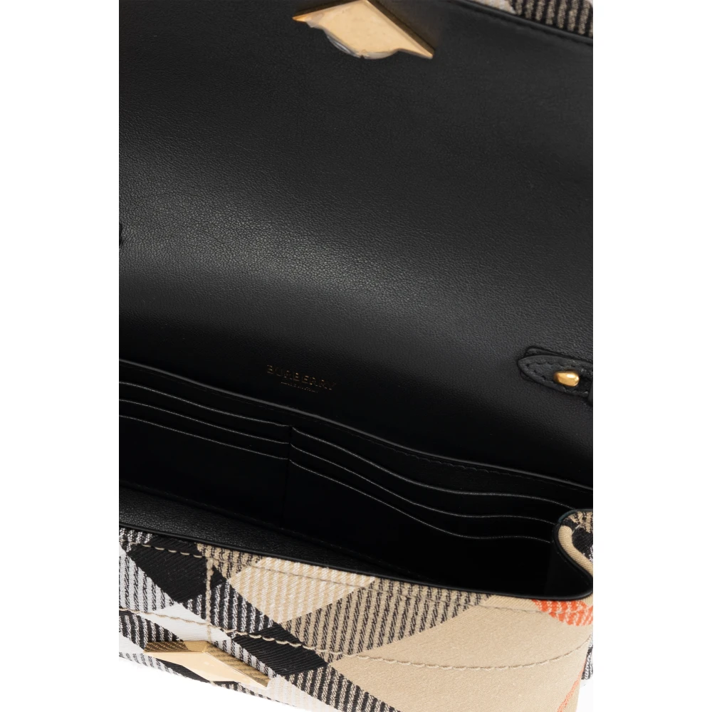 Burberry Snip Mini Schoudertas Beige Dames