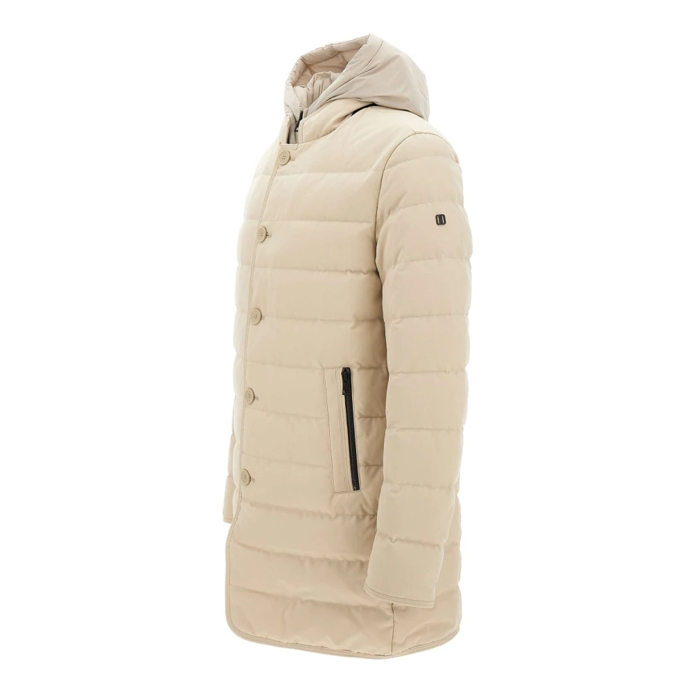 Duno Beige Winterjas Beige Heren