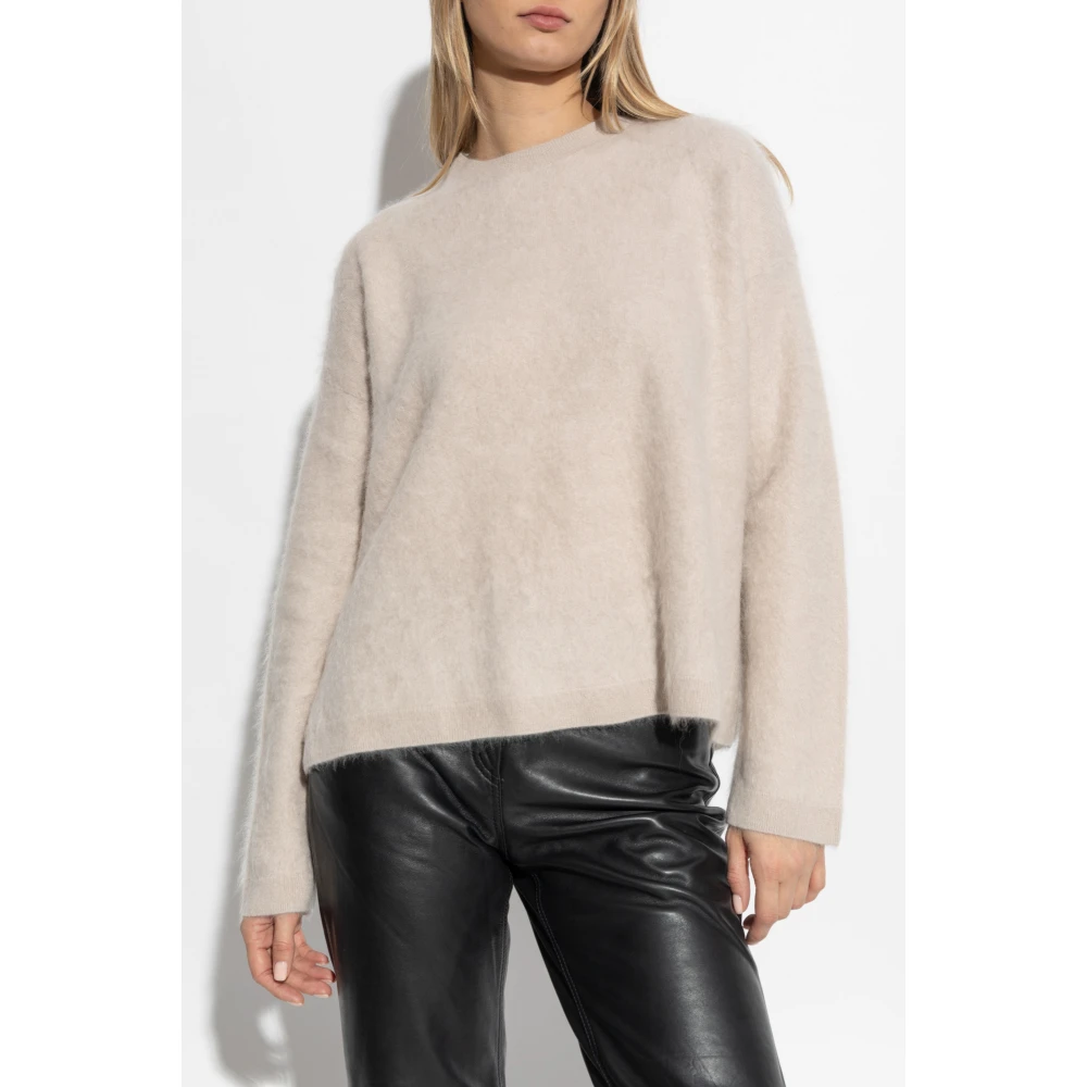 AllSaints Cashmere Trui Rebel Beige Dames