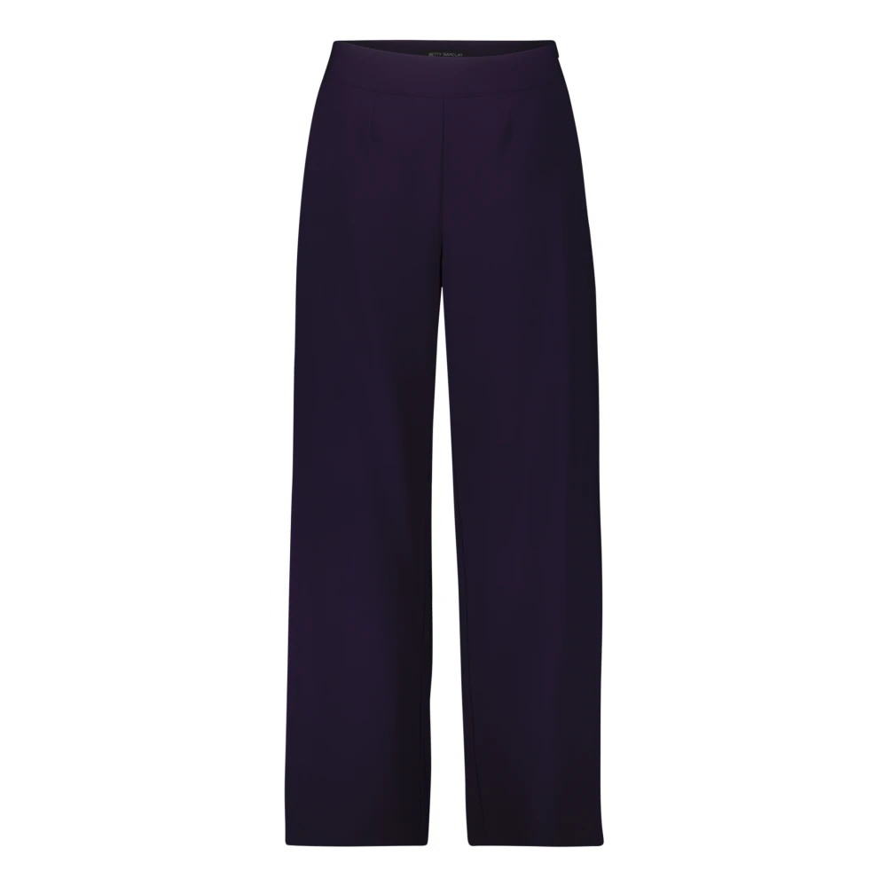 Betty Barclay Moderne hoge taille Marlene-broek Purple Dames