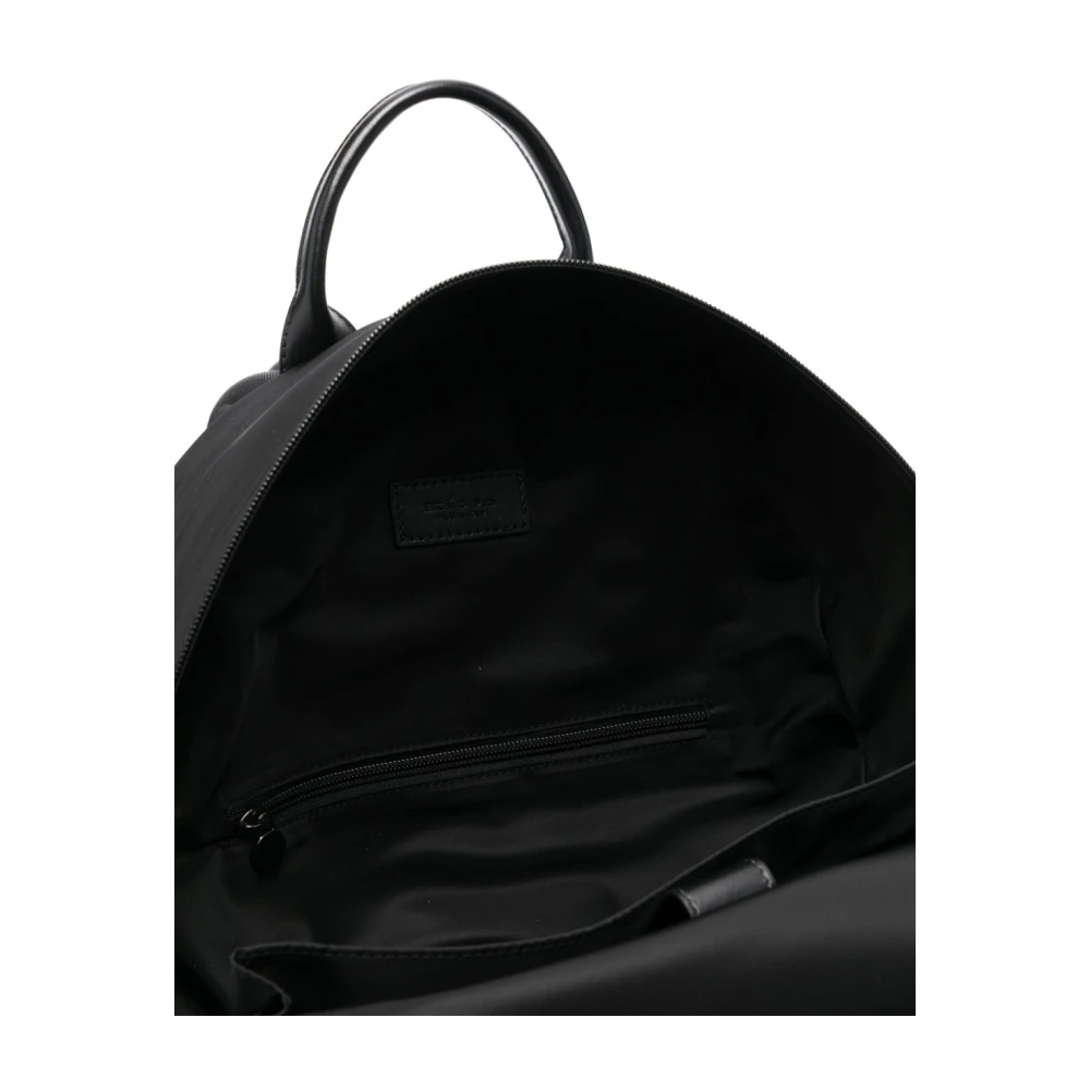 Kiton Zwarte Rugzak met Lus Handvat Black Heren
