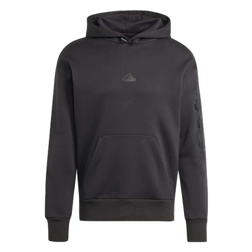 Adidas City Escape Fleece Hoodie Black, Herr