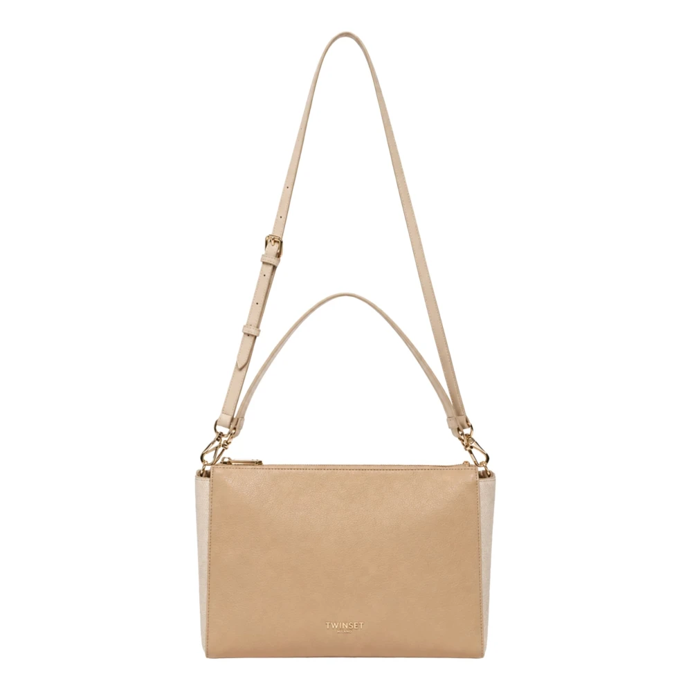 Twinset Women's Beige Crossbody Bag - Shoulder Bags - One Size - Bags