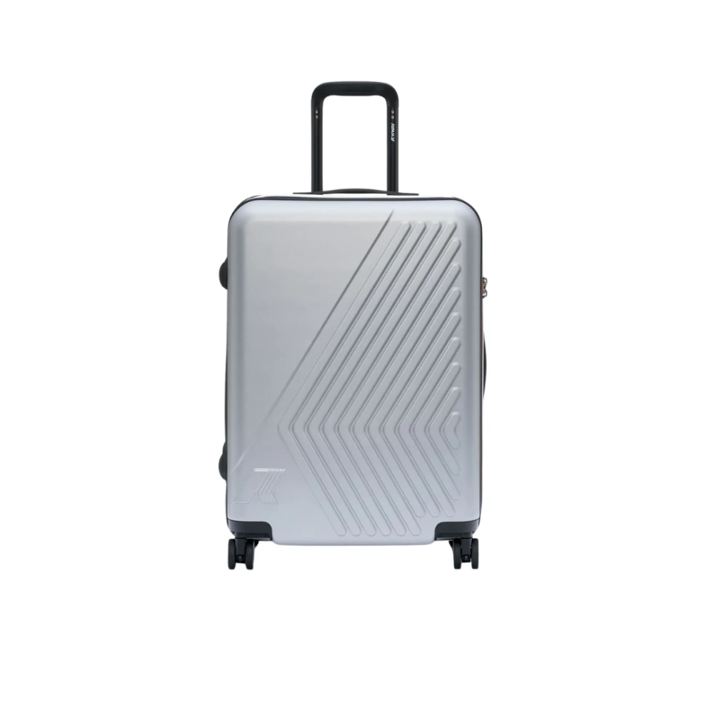K-Way Unisex Grå Resväskor One Size, Eudoxieur Medium Trolley