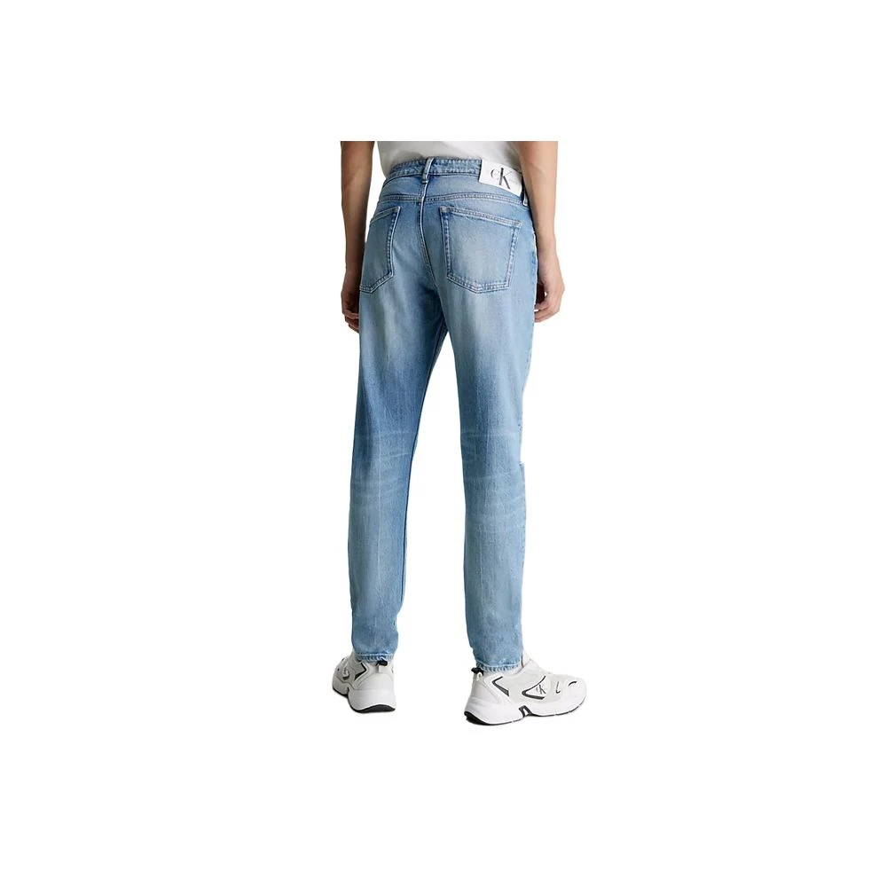 Calvin Klein Jeans Blauwe Jeans & Broek van Biologisch Katoen Blue Heren