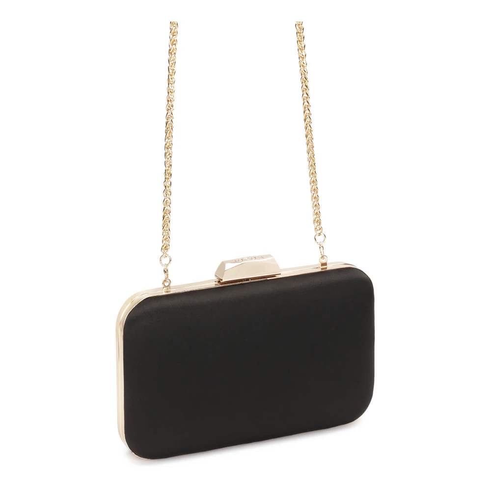 Kazar Gelegenheidskoppelingstas in zwart stof Black Dames