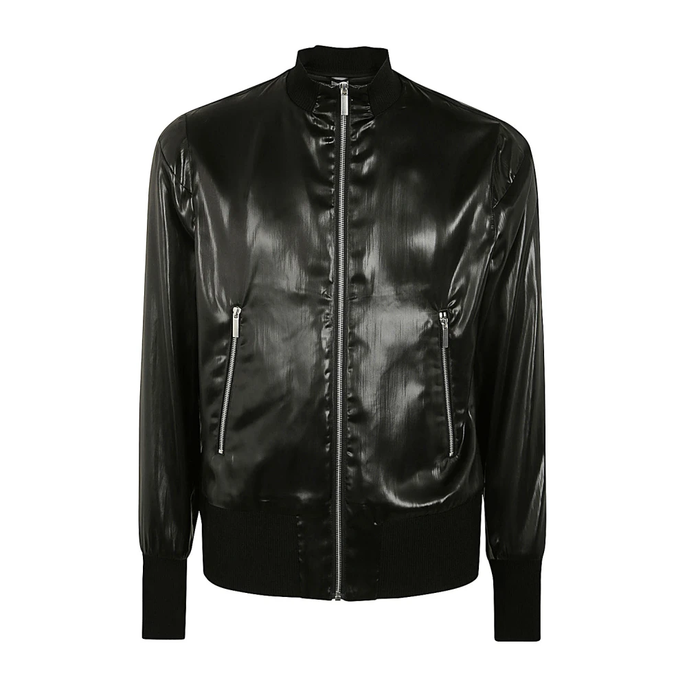 Sapio Leather Jackets Black Heren