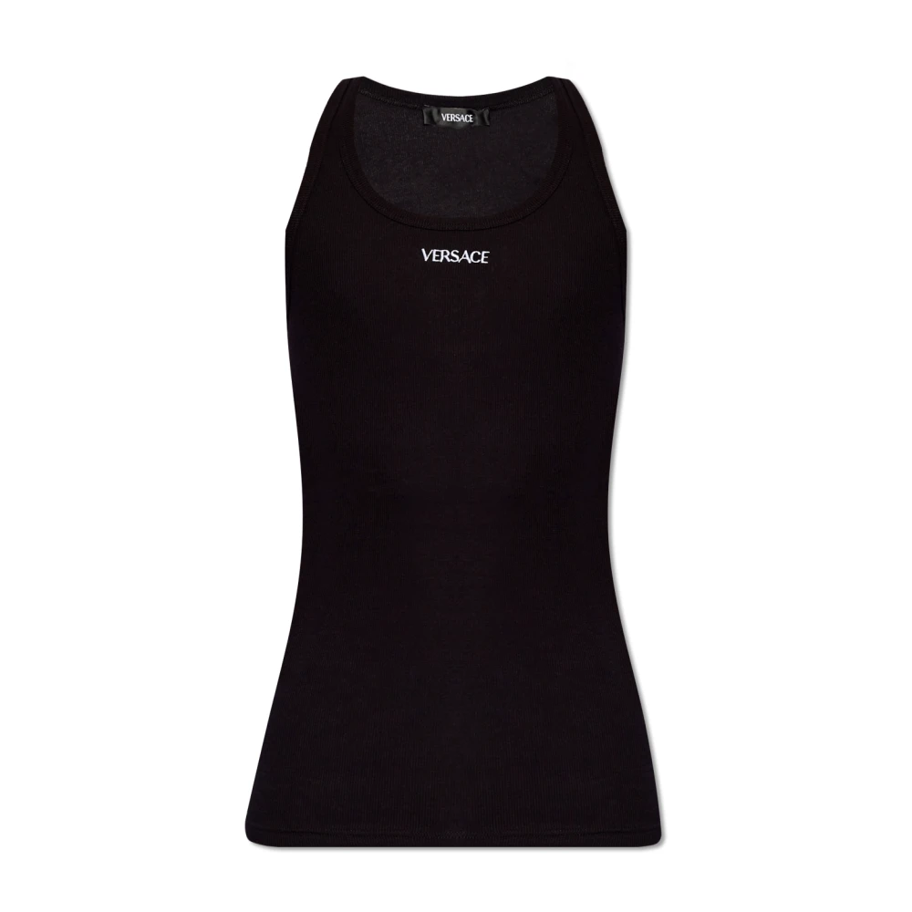 Tops > Sleeveless Tops - - Versace - Modalova