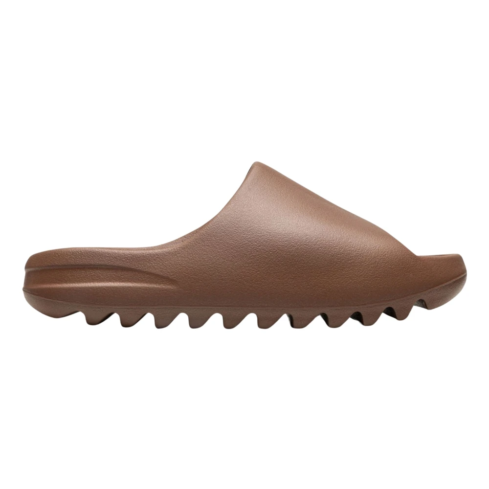 Yeezy Brown Sliders, Male, 9 Uk, Limited Edition Slide Flax