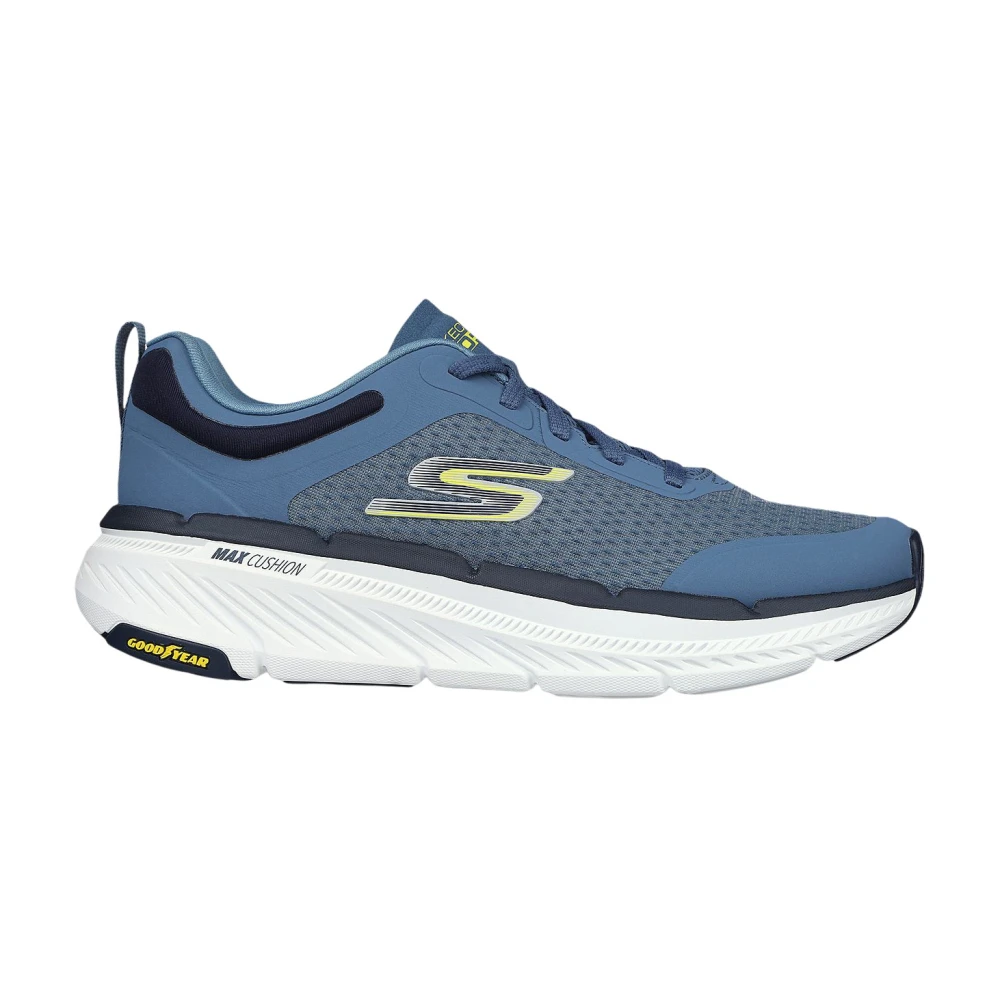 Skechers Max Cushioning Premier 2.0 hardloopschoenen Heren Schoenen Blauw