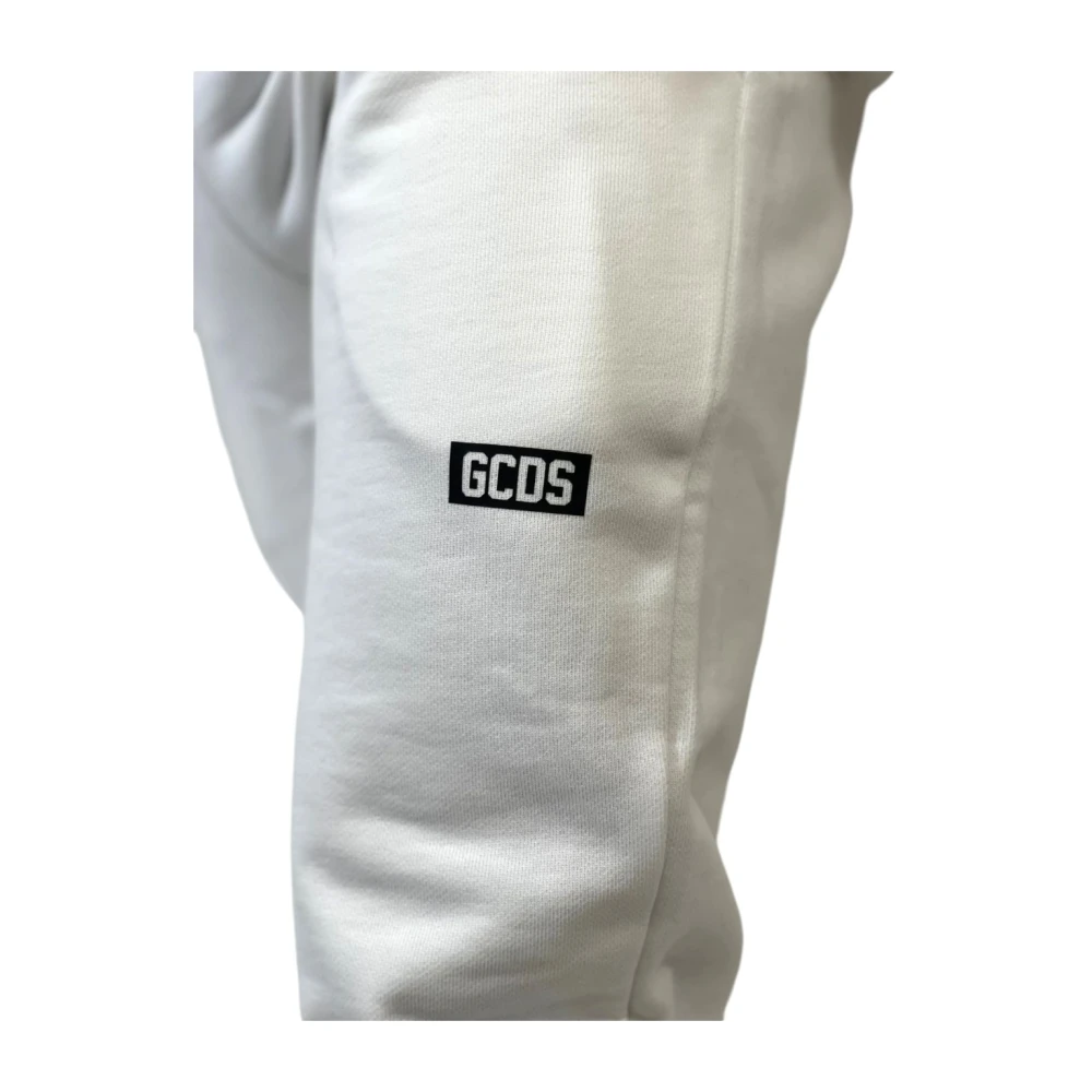 Gcds Stijlvolle broek voor mannen White Heren